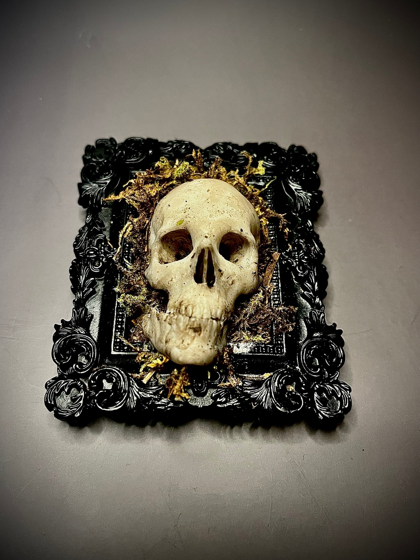 Overgrown skull