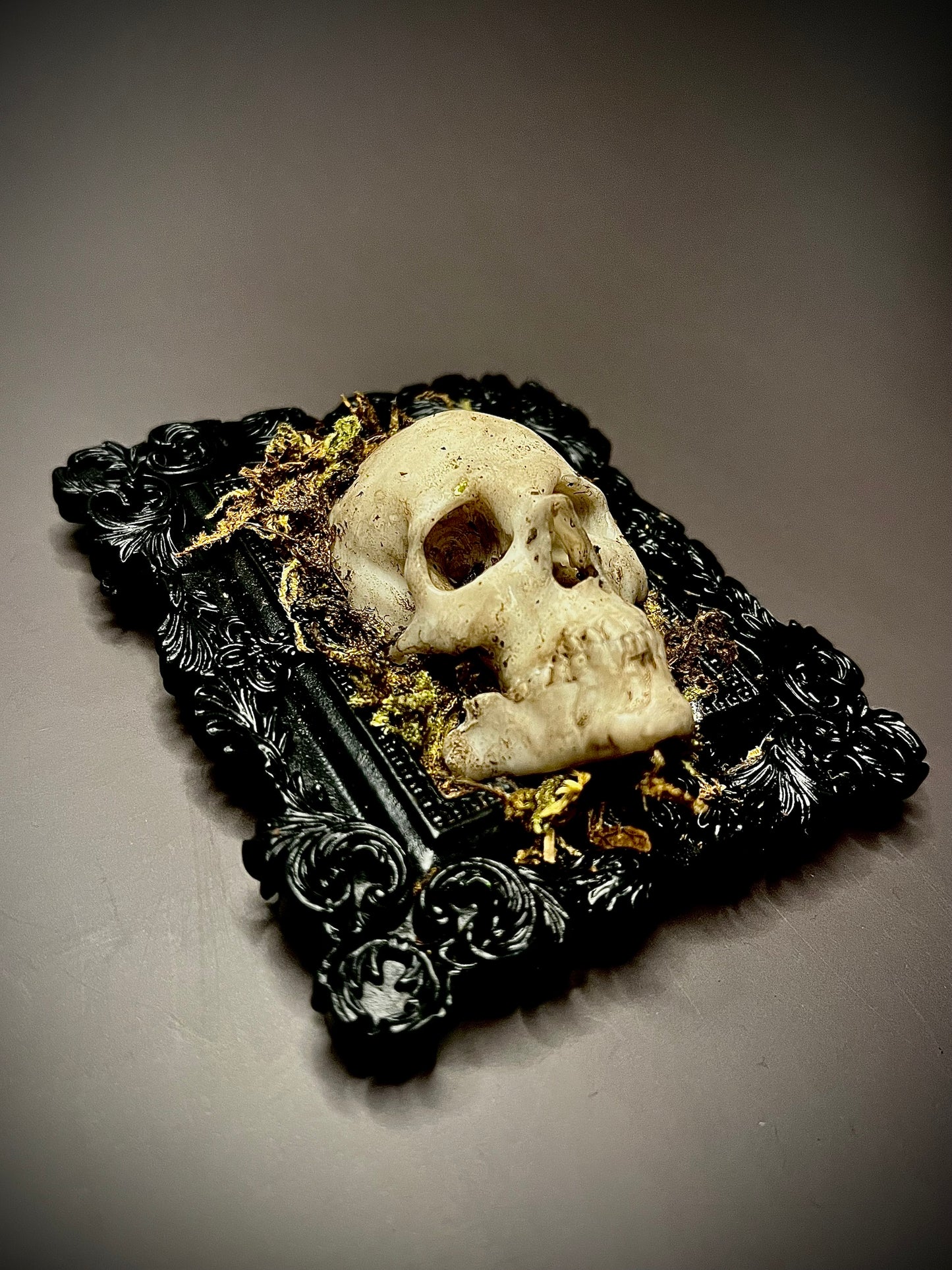 Overgrown skull