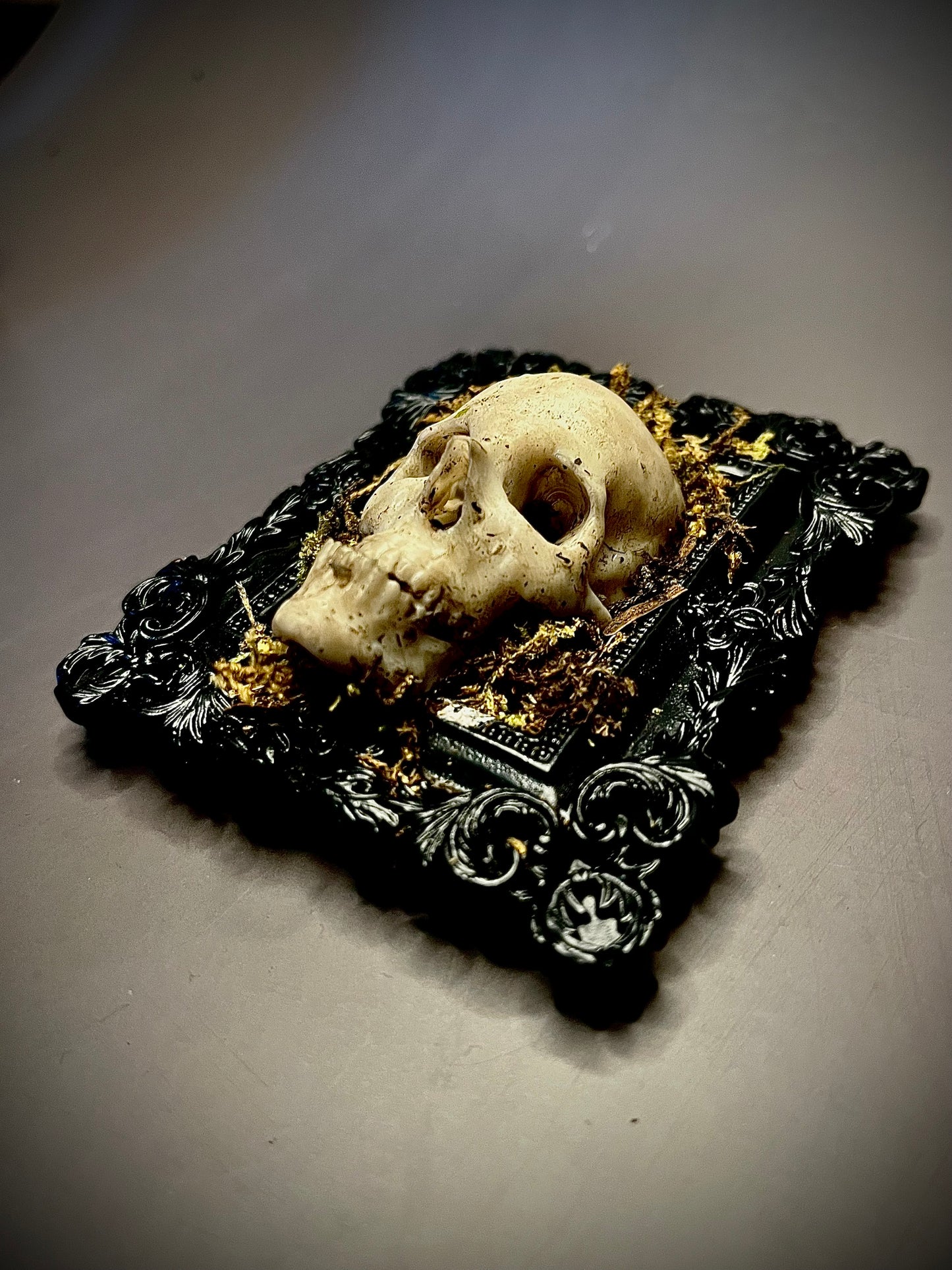 Overgrown skull