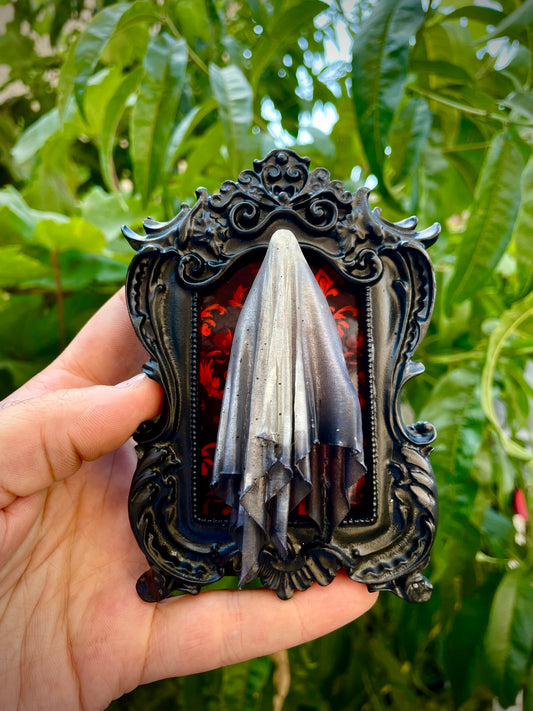 Framed Ghoul: Clear + Black Gradient