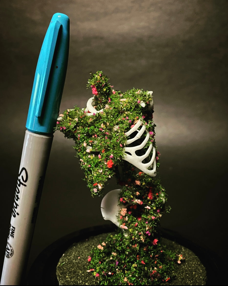 Micro Floral "Deflorate" Sculptures